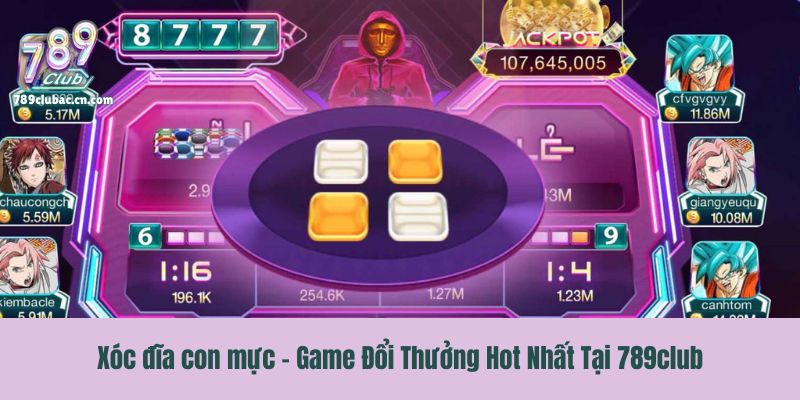 Xóc đĩa con mực - Game Đổi Thưởng Hot Nhất Tại 789club
