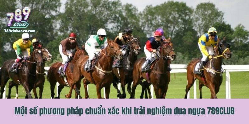 Một số phương pháp chuẩn xác khi trải nghiệm đua ngựa 789CLUB